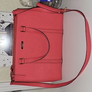 Kate Spade Newbury Lane Loden bag in Geranium, convertable bag